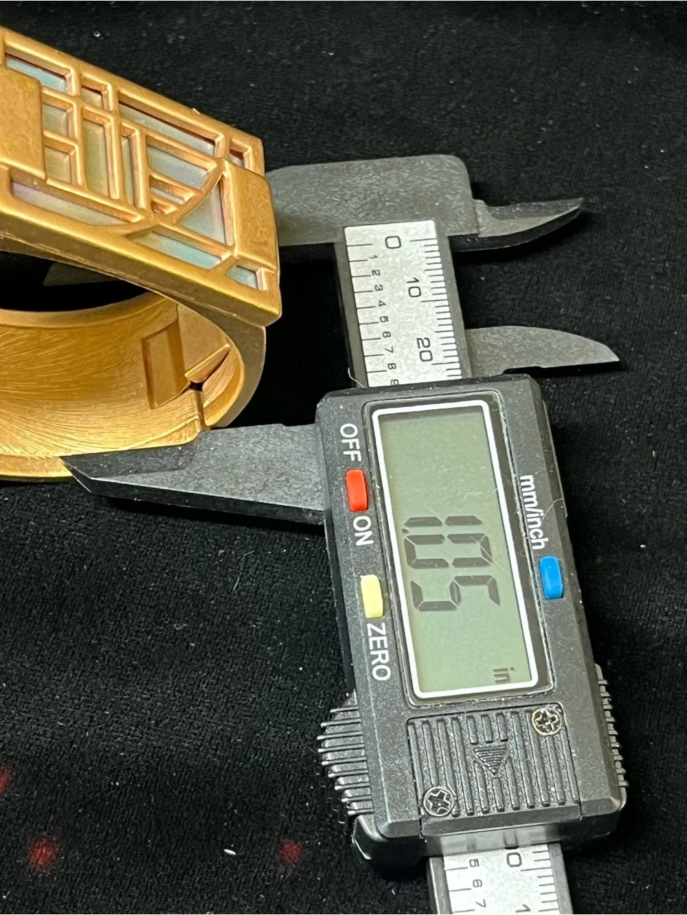 1985 Monet "All That Jazz" Book Piece Cuff Bracelet 1775 - Picture 9 of 9